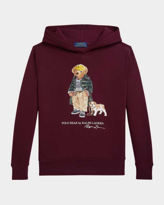 Boy's Graphic-Print Fleece Knit Hoodie, Size S-XL